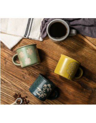 Hand-Painted Ceramic Mug